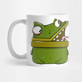 Original style swamp frog totem Mug